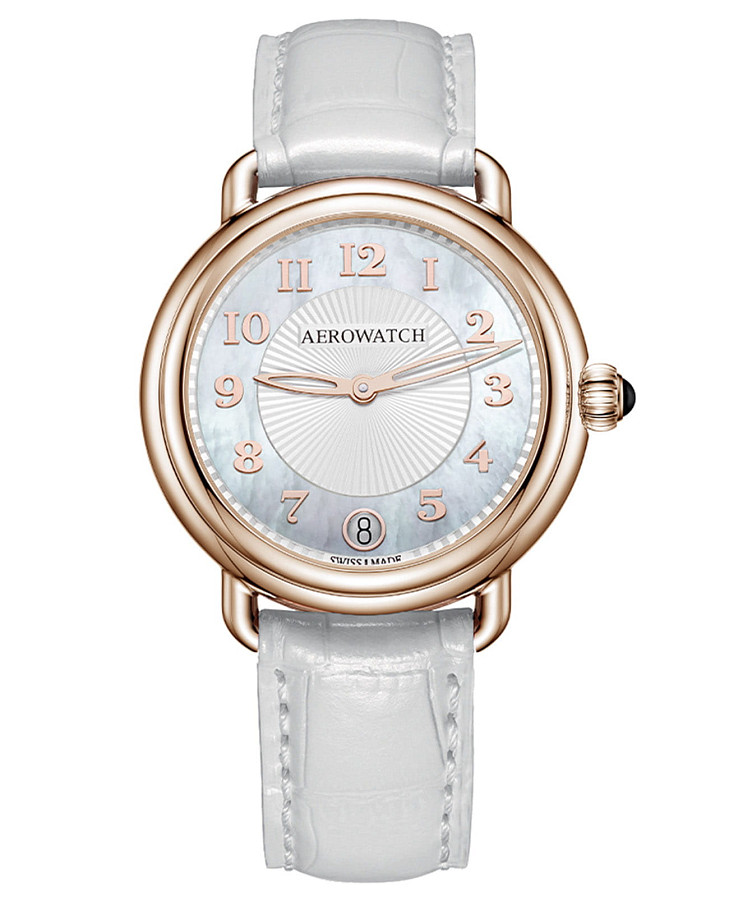 Часы Aerowatch 1942 42960 RO20 — женские, перламутровый