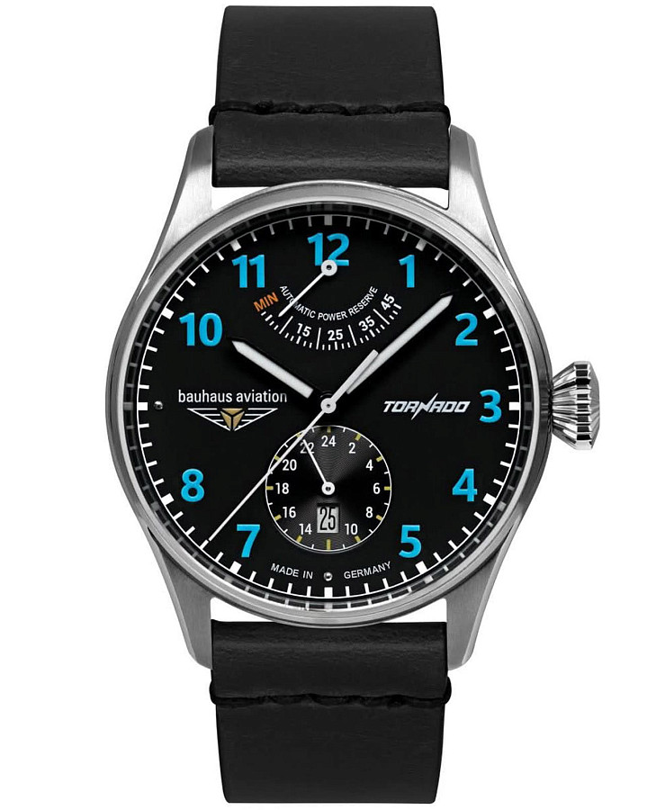 Часы Bauhaus Aviation Tornado 27903 — мужские, черный