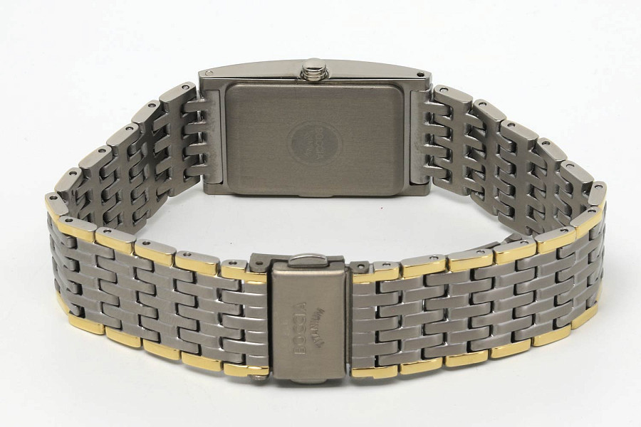 Часы Boccia Rectangular Titanium 3212-09 — кварцевые, Германия, женские