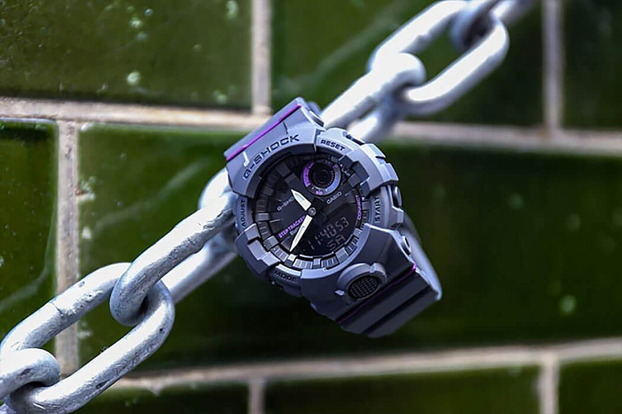 Часы Casio G-Shock GMA-B800-8A — черный, пластик