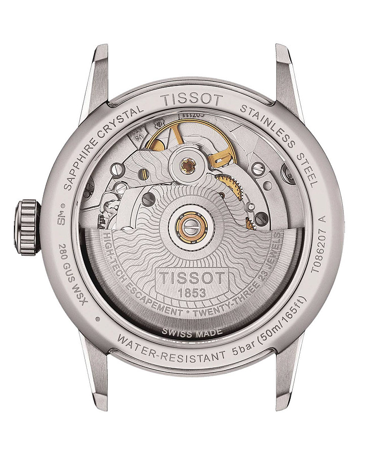 Часы Tissot Luxury Powermatic 80 Lady T086.207.11.046.00 — сталь металл, Швейцария