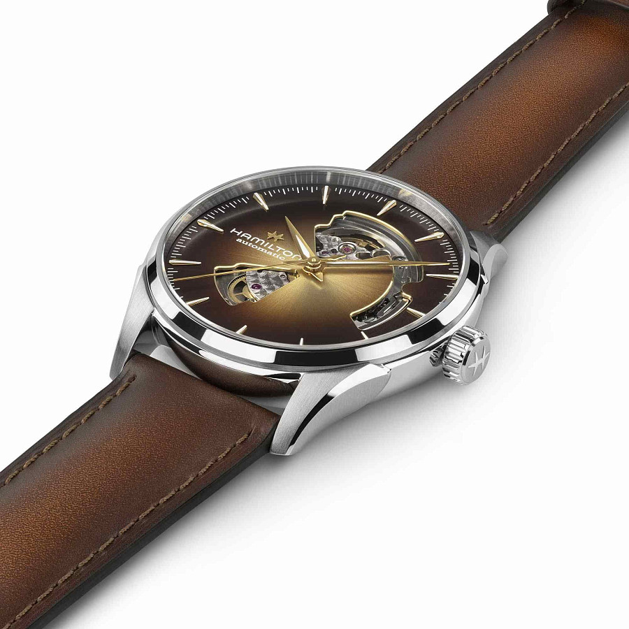 Часы Hamilton Jazzmaster Open Heart Auto H32705501 — сталь металл, Швейцария
