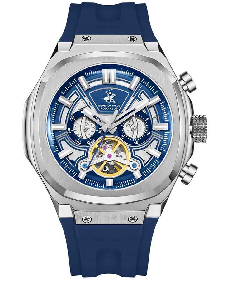 Часы Beverly Hills Polo Club BP3750X.399 — мужские, синий
