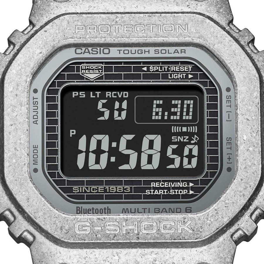 Часы Casio G-Shock GMW-B5000PS-1DR (GMW-B5000PS-1E) — металл сталь, Япония
