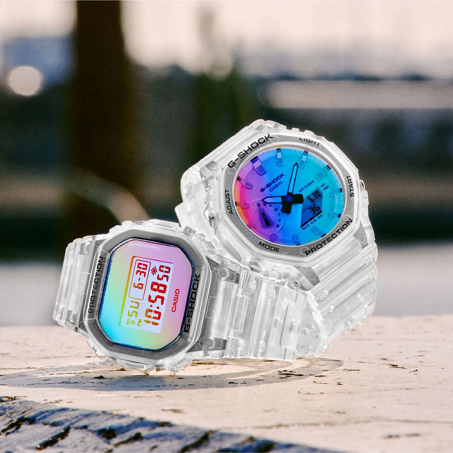 Часы Casio G-Shock GA-2100SRS-7A — артикул GA-2100SRS-7A, мужские