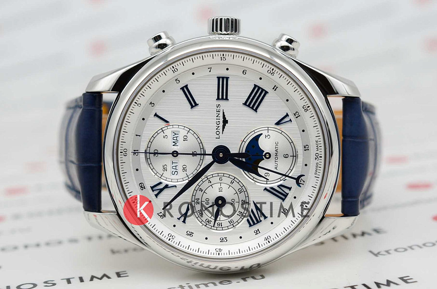 Часы Longines Master Collection L2.773.4.71.2 — механические, сталь металл