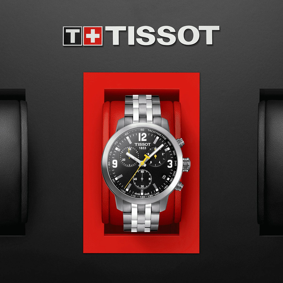 Часы Tissot PRC 200 Chronograph T055.417.11.057.00 — нержавеющая сталь, мужские