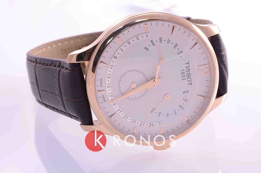 Часы Tissot Tradition Perpetual Calendar T063.637.36.037.00 — артикул T0636373603700