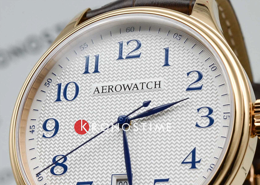Часы Aerowatch Les Grandes Classiques 42102 RO05 — кожаный, мужские