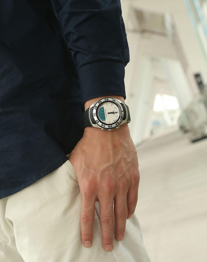 Часы Tissot T-Tactile Sailing-Touch T056.420.27.031.00 — кварцевые, сталь металл