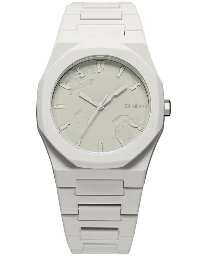 Часы D1 Milano Polycarbon PCBJ40 — мужские, белый