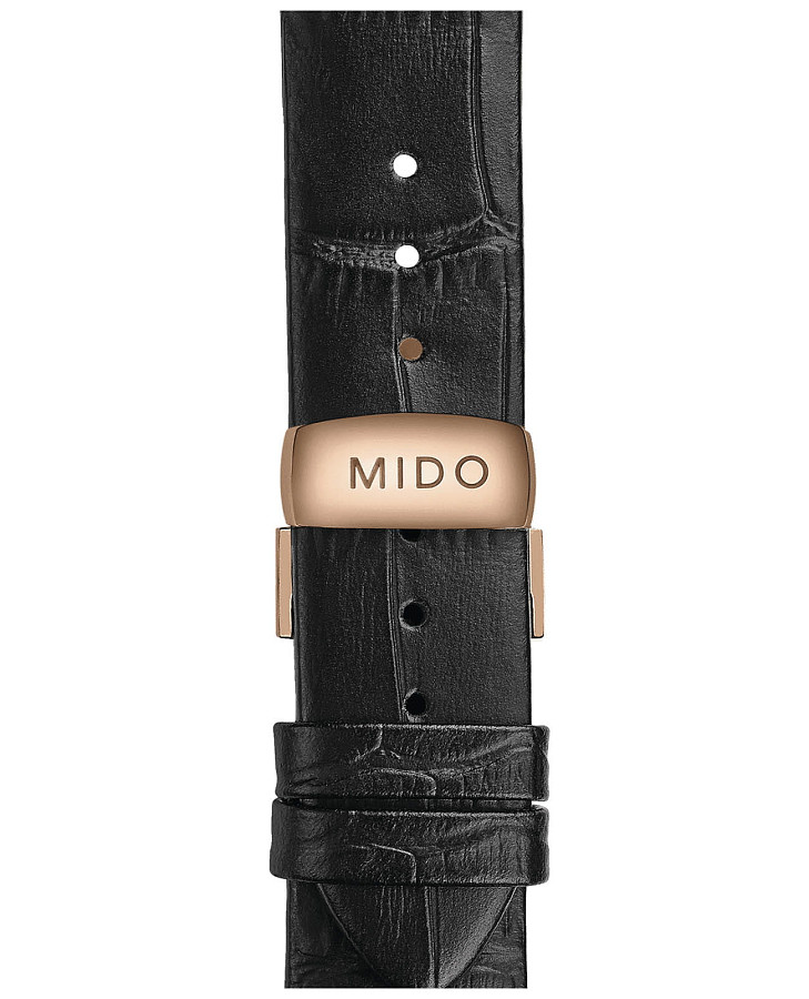 Часы Mido Baroncelli Chronometer M027.208.36.036.00 — кожаный, женские