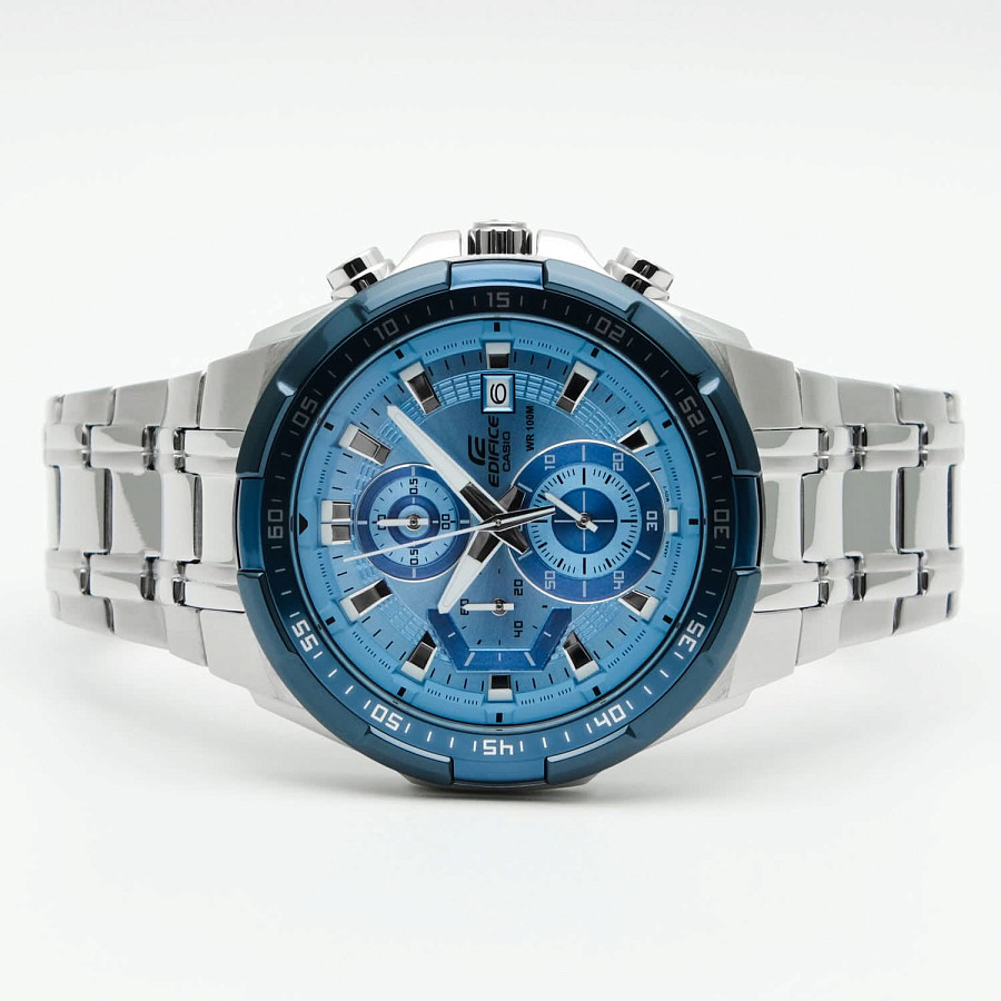 Часы Casio Edifice EFR-539DE-2A — нержавеющая сталь, мужские
