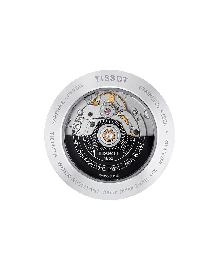 Часы Tissot PR 100 Powermatic 80 T101.407.16.071.00 — металл сталь, Швейцария
