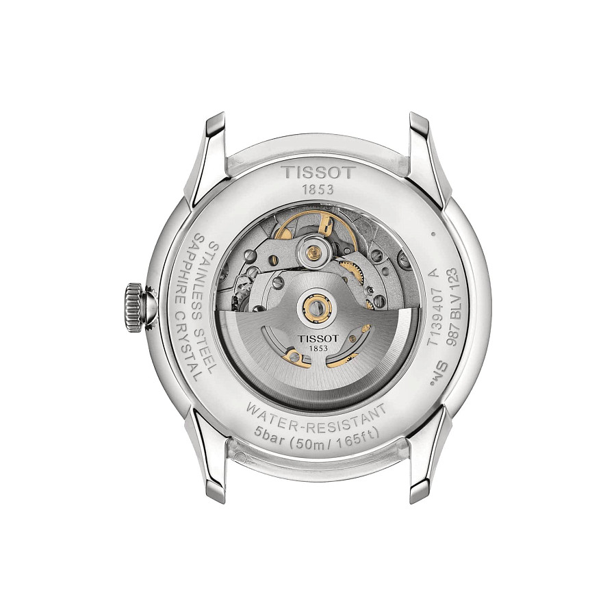 Часы Tissot Chemin des Tourelles Powermatic 80 T139.407.16.041.00 — Швейцария, механические