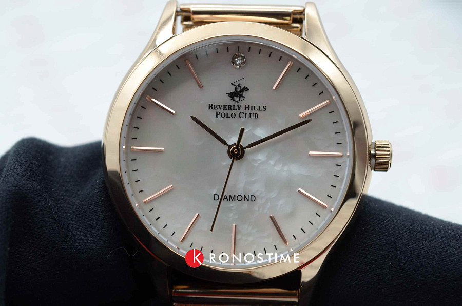 Часы Beverly Hills Polo Club BP3167C.420 — кварцевые, сталь металл
