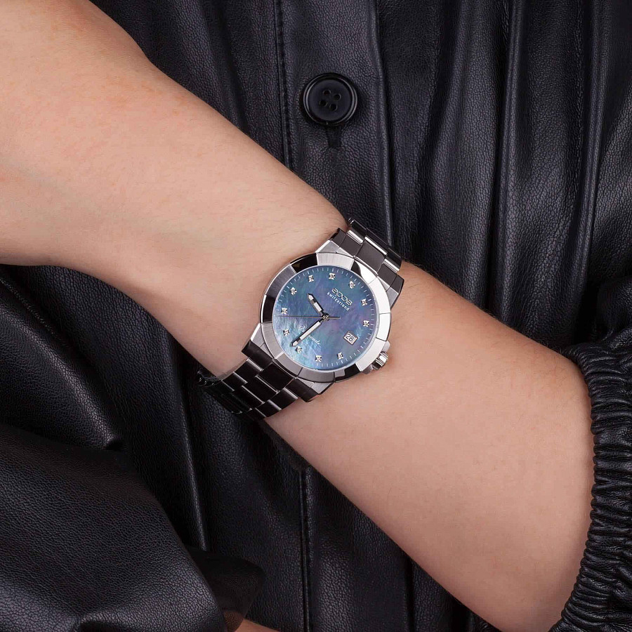 Часы Epos Ladies Diamonds 8001.700.20.96.30 — металл сталь, Швейцария