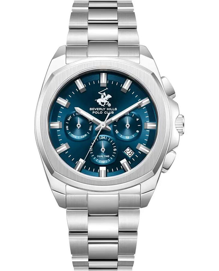 Часы Beverly Hills Polo Club BP3907X.390 — мужские, синий