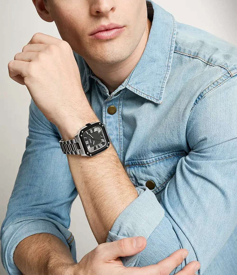 Часы Fossil Crosby FS6122 — нержавеющая сталь, мужские