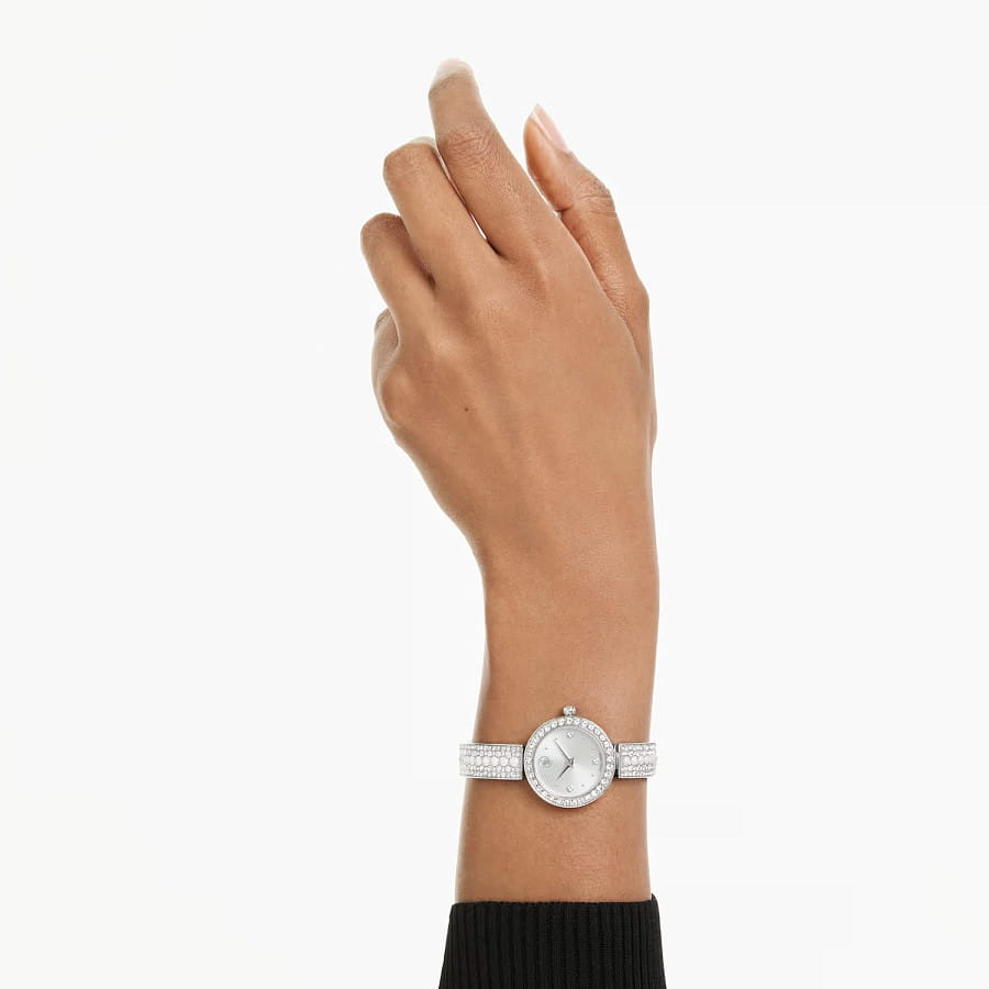 Часы Swarovski Matrix Pearl Bangle 5743680 — Швейцария, кварцевые