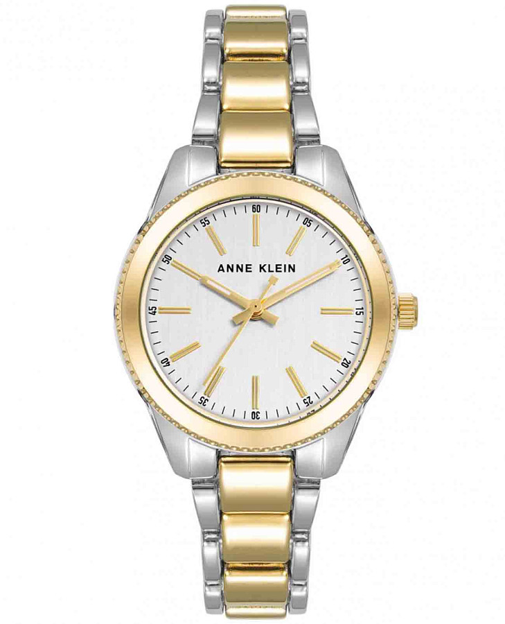 Часы Anne Klein Metals 5041SVTT — женские, белый