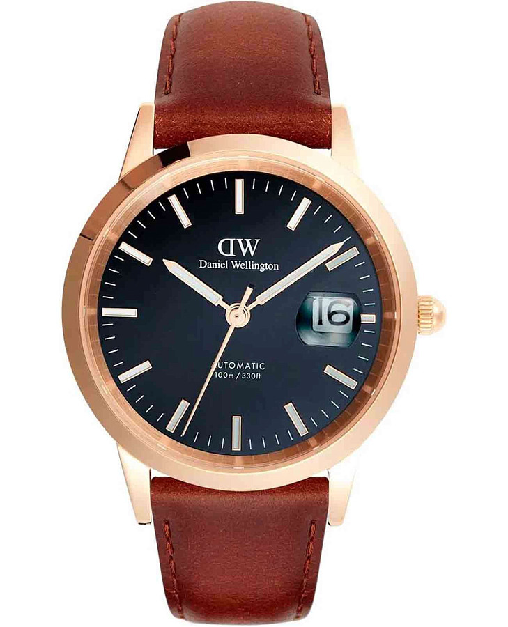 Часы Daniel Wellington Iconic Automatic DW00100758 — мужские, синий