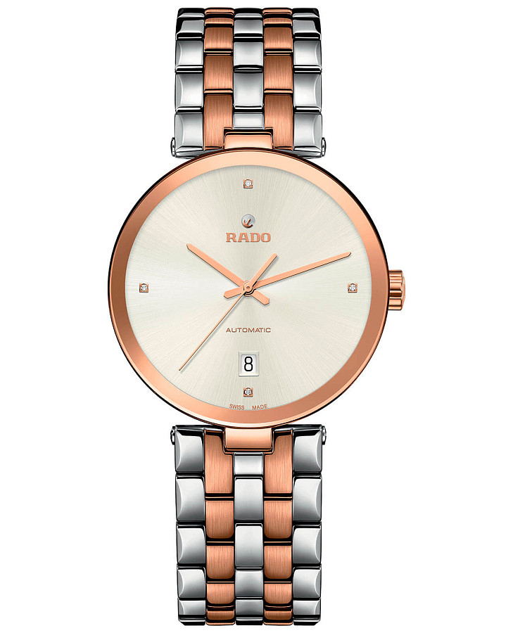 Часы Rado Florence Automatic Diamonds R48902733 — мужские, серебристый