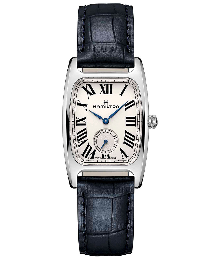Часы Hamilton American Classic Boulton Small Second Quartz H13421611 — мужские, белый