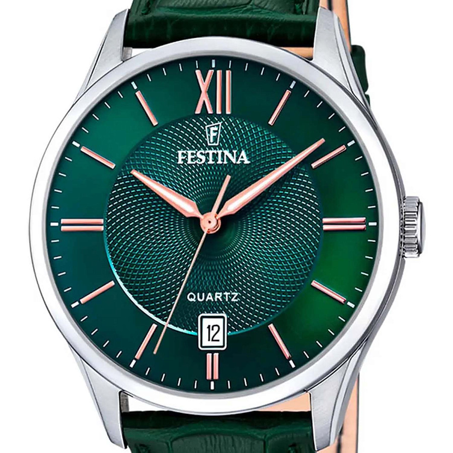 Часы Festina Classics F20426/7 — кварцевые, металл сталь
