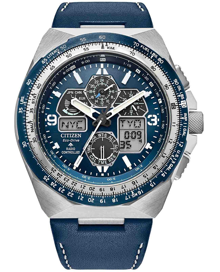 Часы Citizen Promaster JY8148-08L — мужские, синий
