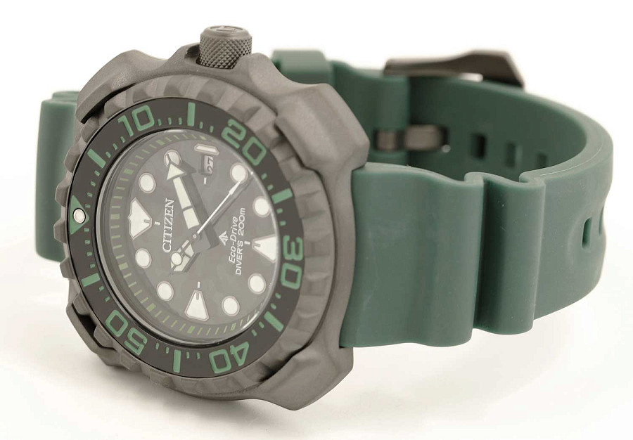 Часы Citizen Promaster BN0228-06W — полиуретан, мужские