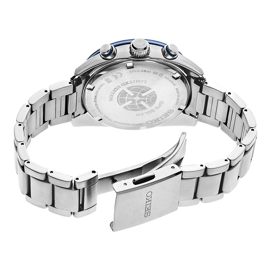 Часы Seiko Astron GPS Solar SSH093J1 — металл сталь, Япония