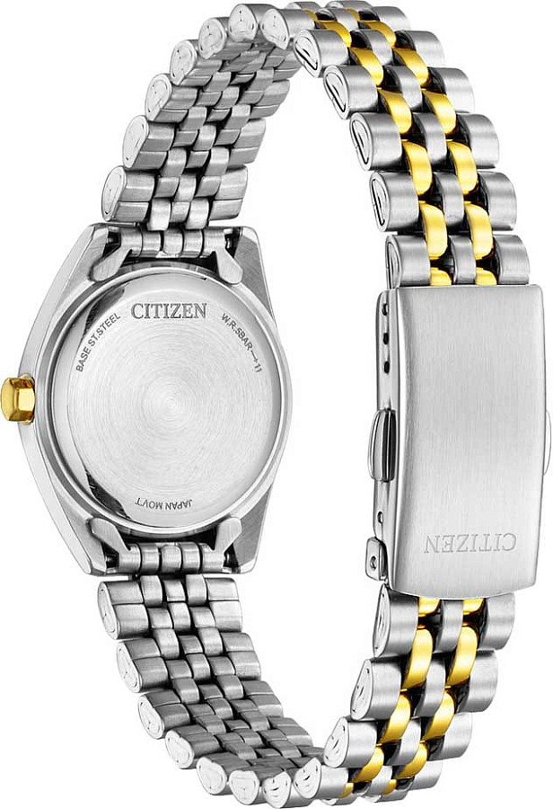 Часы Citizen Basic EU6064-54D — нержавеющая сталь с ip-покрытием, женские