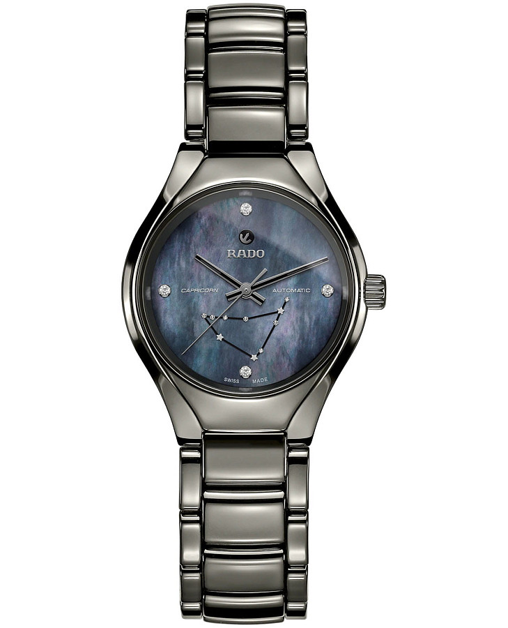 Часы Rado True Star Sign - Capricorn R27243972 — женские, перламутровый