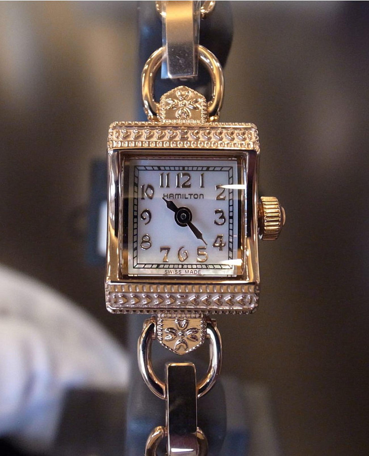 Часы Hamilton American Classics Lady H31241113 — нержавеющая сталь с pvd-покрытием, женские
