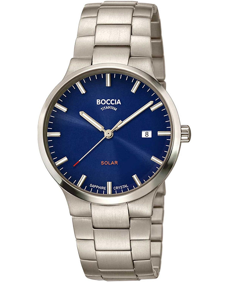 Часы Boccia Titanium 3652-02 — мужские, синий