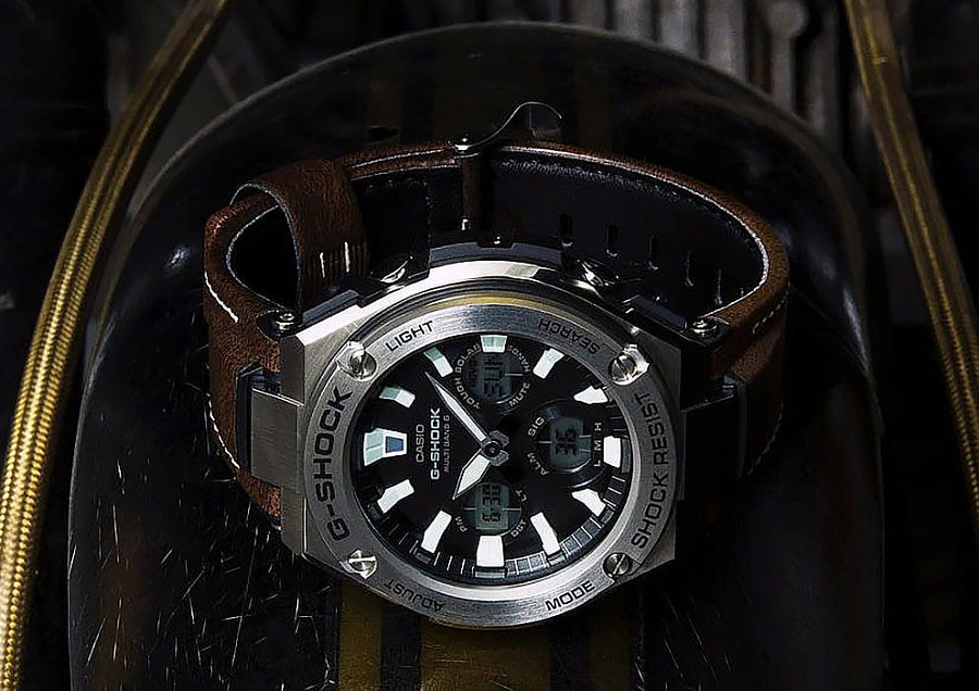Часы Casio G-Shock GST-W130L-1A — артикул GST-W130L-1A