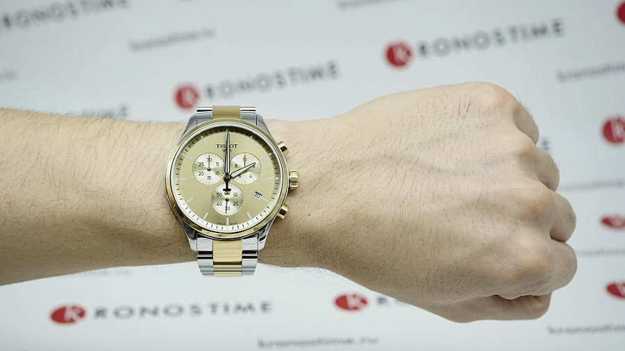 Часы Tissot Chrono XL Classic T116.617.22.021.00 — сталь металл, сталь c pvd покрытием