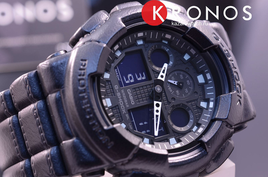 Часы Casio G-Shock GA-110BT-1A — мужские, черный