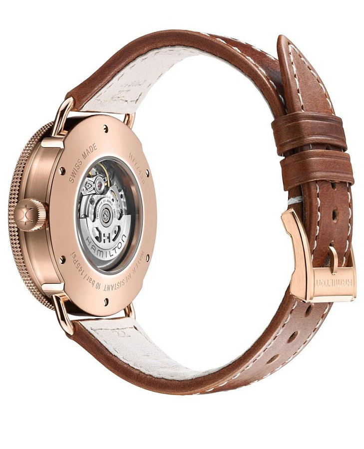 Часы Hamilton Khaki Navy Pioneer Small Second Auto H77745553 — механические, металл сталь