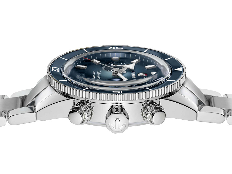 Часы Rado Captain Cook Automatic Chronograph R32145208 — мужские, нержавеющая сталь