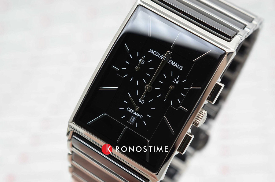 Часы Jacques Lemans 1-1900A — кварцевые, металл