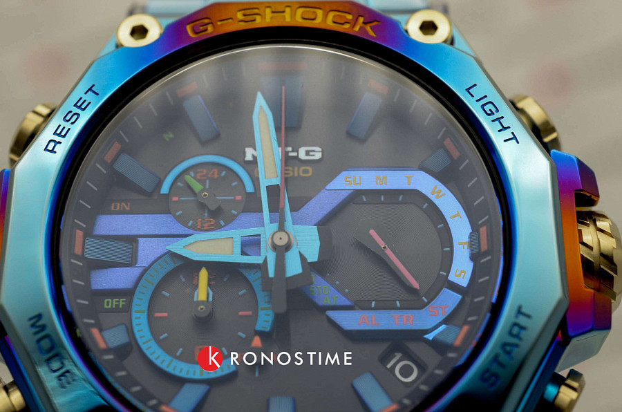 Часы Casio G-Shock Premium MTG-B2000PH-2A — электронные, металл сталь