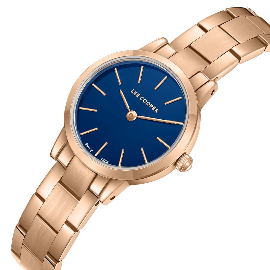 Часы Lee Cooper LC08098.490 — кварцевые, металл суперметалл