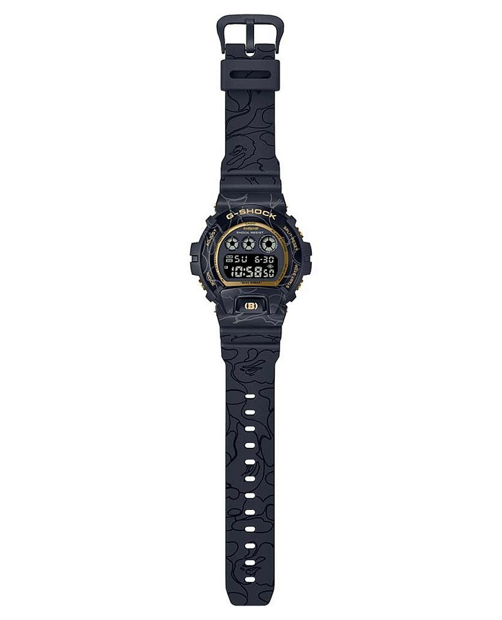 Часы Casio G-Shock GM-6900BAPE-1 — пластик, мужские