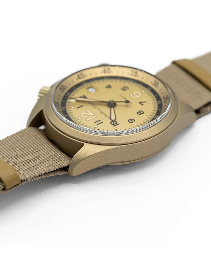 Часы Hamilton Khaki Aviation Pilot Pioneer Aluminium H80435895 — металл алюминий, Швейцария