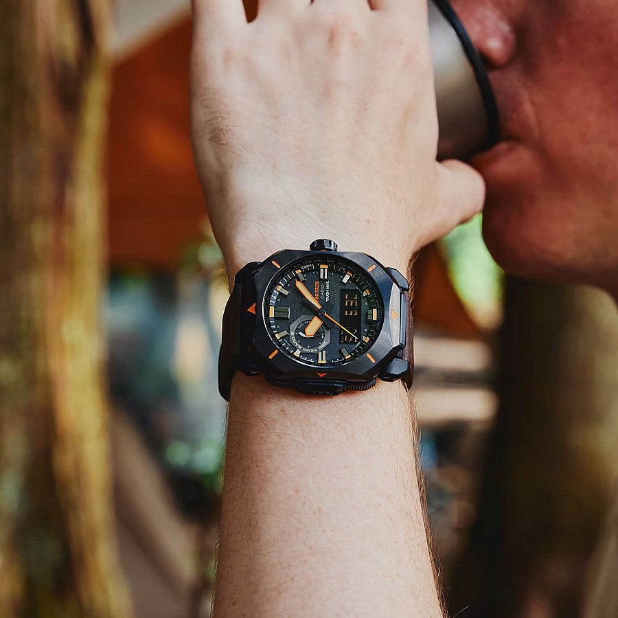 Часы Casio Pro Trek PRW-6900YL-5DR (PRW-6900YL-5) — сталь металл, Япония