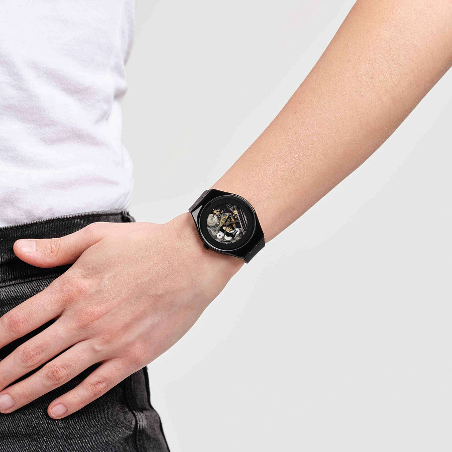 Часы Swatch Skin Irony SYXB105 — металл сталь, Швейцария