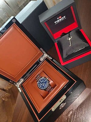 Фото покупателя: Швейцарские наручные часы Tissot PRC 200 Chronograph T114.417.11.047.00 с хронографом