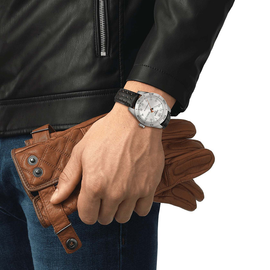 Часы Tissot PRS 516 Powermatic 80 T131.430.16.032.00 — механические, сталь металл